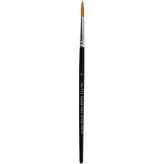 Gold Line Pinsel, 12, L 18,5 cm, B 5 mm, rund, 6 Stk/ 1 Pck