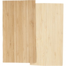 Bambus-Furnierplatten, 12x22 cm, Dicke 0,75 mm, 2 Bl./ 1 Pck
