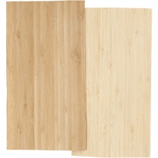Bambus-Furnierplatten, Blatt 12x22 cm, Dicke 0,75 mm, 2 Bl./ 1 Pck