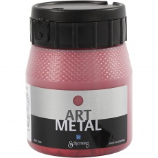 Art Metal Farbe, Lava-Rot(5112), 250 ml/ 1 Fl.