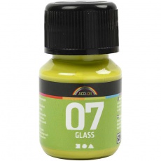 A-Color Glas-/Porzellanfarbe, Kiwi, 30 ml/ 1 Fl.