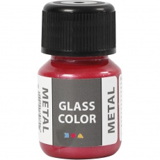 Glass Color Metal, Rot, 30 ml/ 1 Fl.