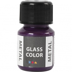 Glass Color Metal, Flieder, 30 ml/ 1 Fl.