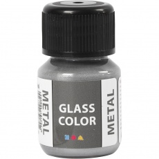 Glass Color Metal, Silber, 30 ml/ 1 Fl.