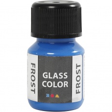 Glass Color Frost, Blau, 30 ml/ 1 Fl.