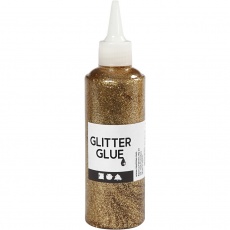 Glitzerkleber, Gold, 118 ml/ 1 Fl.