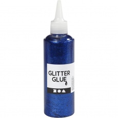 Glitzerkleber, Dunkelblau, 118 ml/ 1 Fl.