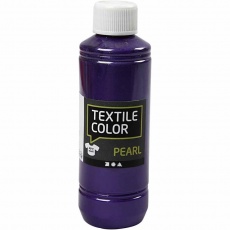 Textilfarbe, Perlmutt, Violett, 250 ml/ 1 Fl.