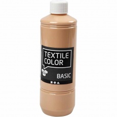 Textilfarbe, Hellbeige, 500 ml/ 1 Fl.