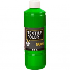 Textilfarbe, Neongrün, 500 ml/ 1 Fl.