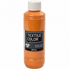 Stoffmalfarbe, Deckend, Orange, 250 ml/ 1 Fl.