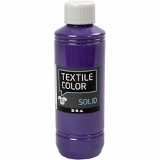 Stoffmalfarbe, Deckend, Flieder, 250 ml/ 1 Fl.