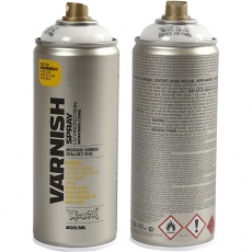 Lackspray zum Überziehen/Firnissen, Mattglänzend, 400 ml/ 1 Dose