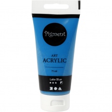 Acrylfarbe, Mattglänzend, Halbdeckend, Seeblau, 75 ml/ 1 Fl.