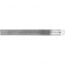 Metall-Lineal, L 30 cm, 1 Stk