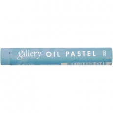 Gallery Ölpastellkreide Premium, L 7 cm, Dicke 11 mm, Türkisblau (223), 6 Stk/ 1 Pck