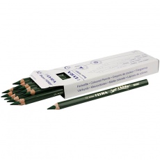Super Ferby 1 Buntstifte, L 18 cm, Mine 6,25 mm, Grün, 12 Stk/ 1 Pck