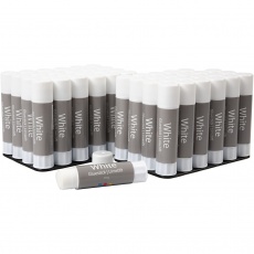 Klebestift, weiß, 10 g, 48 Stk/ 1 Pck