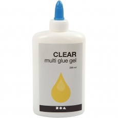 Clear Multi-Gelkleber, 236 ml/ 1 Fl.