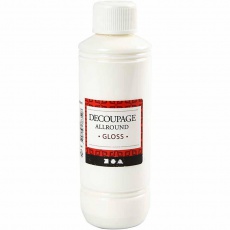 Découpage-Lack, Glänzend, 250 ml/ 1 Fl.