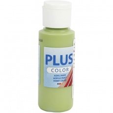 Plus Color Bastelfarbe, Laubgrün, 60 ml/ 1 Fl.