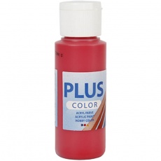 Plus Color Bastelfarbe, Beerenrot, 60 ml/ 1 Fl.