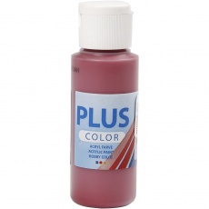 Plus Color Bastelfarbe, Altrot, 60 ml/ 1 Fl.