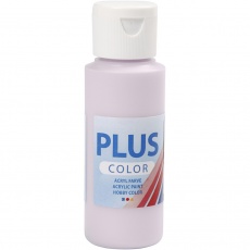Plus Color Bastelfarbe, Blasslila, 60 ml/ 1 Fl.