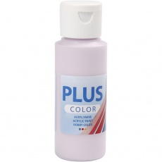 Plus Color Bastelfarbe, Blasslila, 60 ml/ 1 Fl.