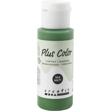 Plus Color Bastelfarbe, Frühjahrsgrün, 60 ml/ 1 Fl.