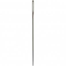 Sticknadeln, Ösenlänge 6 mm , 24, L 36 mm, mit stumpfer Spitze, 25 Stk/ 1 Pck