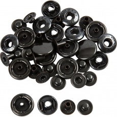 Druckknöpfe - Nachfüllpackung, D 15 mm, 10 Stk/ 1 Pck