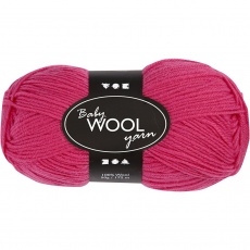 Babywolle, L 172 M, Pink, 50 g/ 1 Knäuel
