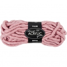 Chunky-Wolle XL (Polyacryl), L 17 M, Größe manga, Rosa, 200 g/ 1 Knäuel
