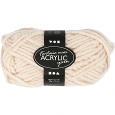 Fantasia Polyacryl-Wolle, L 35 M, Maxi, Hellrosa, 50 g/ 1 Knäuel