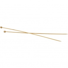 Stricknadeln, L 35 cm, Größe 3,5 mm, 1 Paar