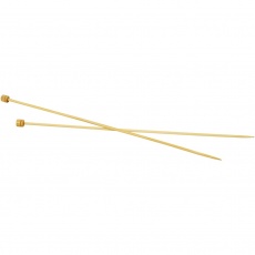 Stricknadeln, L 35 cm, Größe 4 mm, 1 Paar