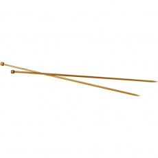 Stricknadeln, L 35 cm, Größe 4,5 mm, 1 Paar