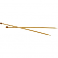 Stricknadeln, L 35 cm, Größe 6,5 mm, 1 Paar
