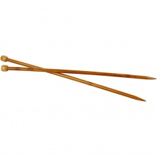 Stricknadeln, L 35 cm, Größe 8 mm, 1 Paar
