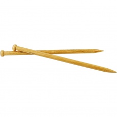 Stricknadeln, L 35 cm, Größe 15 mm, 1 Paar