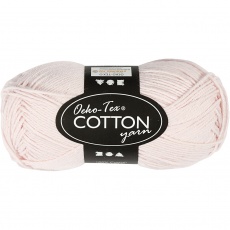 Baumwollgarn, 8/4, L 170 M, Staubrosé, 50 g/ 1 Knäuel