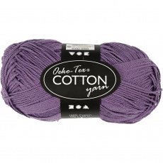 Baumwollgarn, 8/4, L 170 M, Flieder, 50 g/ 1 Knäuel