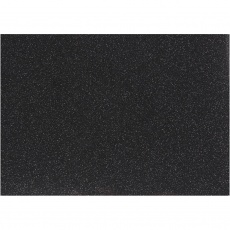 Bügelfolie, A5, Blatt 148x210 mm, Glitter, Schwarz, 1 Bl.