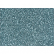 Bügelfolie, A5, Blatt 148x210 mm, Glitter, Hellblau, 1 Bl.