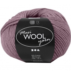Wolle, L 125 M, Lavendel, 100 g/ 1 Knäuel