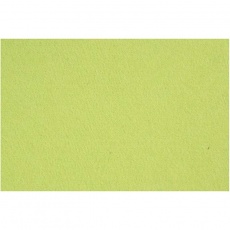 Bastelfilz, Blatt 42x60 cm, Dicke 3 mm, Hellgrün, 1 Bl.
