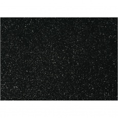 Bastelfilz, A4, Blatt 210x297 mm, Dicke 1 mm, Schwarz, 10 Bl./ 1 Pck