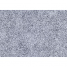 Bastelfilz, A4, Blatt 210x297 mm, Dicke 1,5-2 mm, meliert, Grau, 10 Bl./ 1 Pck