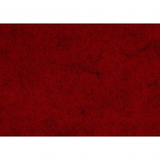 Bastelfilz, A4, Blatt 210x297 mm, Dicke 1,5-2 mm, meliert, Rot, 10 Bl./ 1 Pck